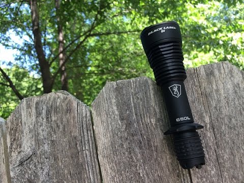 Browning Black Label Flashlight: 600 Lumen EDC, Very Comfortable to Hold and Use