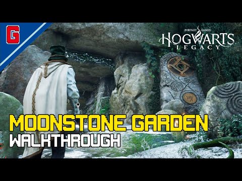 Hogwarts Legacy - Moonstone Garden Walkthrough (Includes All Collection Chests)