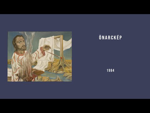 Önarckép // Self Portrait (1984) I #VinczeffyLászló #festőművész #painter