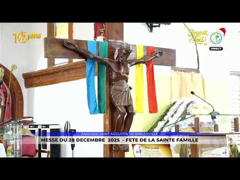 Messe du 28 décembre 2025 en direct de la paroisse Saint Augustin de Bingerville