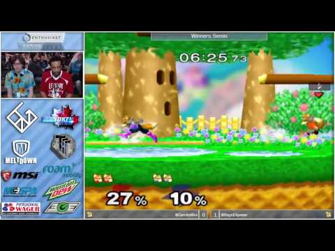 LP | RaynEX (Fox) vs EMG | Weon-X (Marth, Fox) - EGL - SSBM Winners Semis