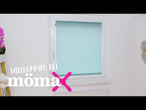 mömax Anleitung für Rollo-Montage - Klemmrollo Daylight - ohne Bohren