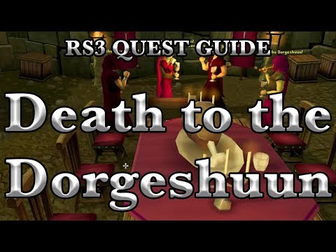RS3: Death to the Dorgeshuun 2019 Quest Guide - RuneScape