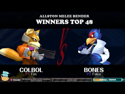The Allston Melee Bender - Colbol (Fox) vs Bones (Falco) - Winners Top 48