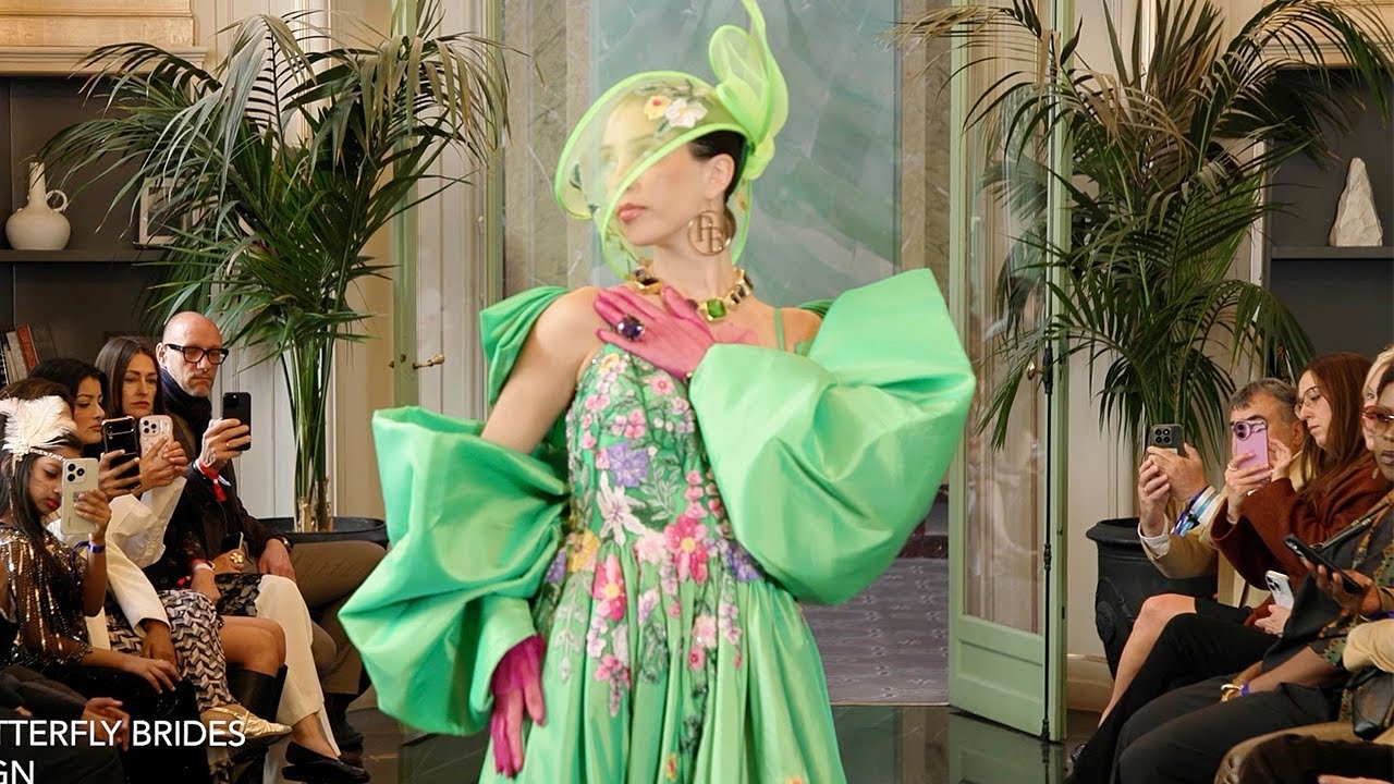 Pink Butterfly Brides | Spring Summer 2026 | Paris Fashion Week