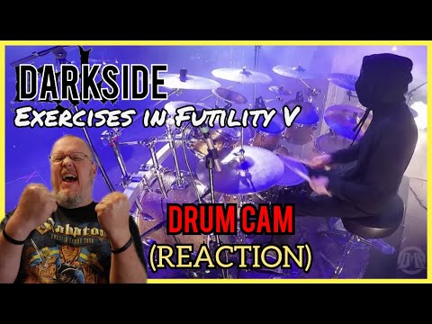Darkside - Exercises in Futility V| Drum Cam| (REACTION) Brutal Assault 2019| MGLA| Black Metal