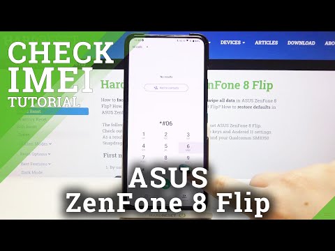 How to Locate IMEI & Serial Number in ASUS ZenFone 8 Flip – Verify IMEI Status