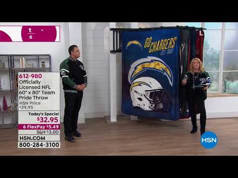 HSN | Football Fan Shop Gifts / Gifts for the Family 12.06.2018 - 12 AM