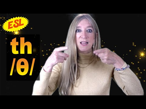 How to pronounce "th" in American English