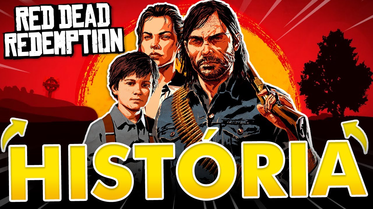 A HISTÓRIA de RED DEAD REDEMPTION 1 - (narrado)