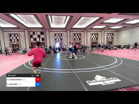 285 Lbs Final - Alex Semenenko, New York Vs Cameron Groncki, Curby 3 Style Wrestling Club Aee8
