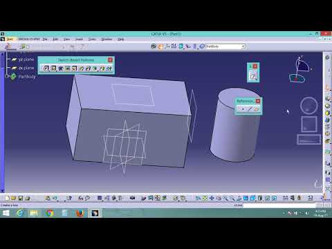 How to create planes in CATIA v5
