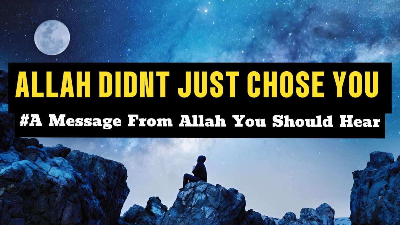 A Message From ALLAH you Should Hear