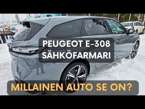 Peugeot E-308 sähköfarmari koeajossa (2024) - hinta 42.590 €