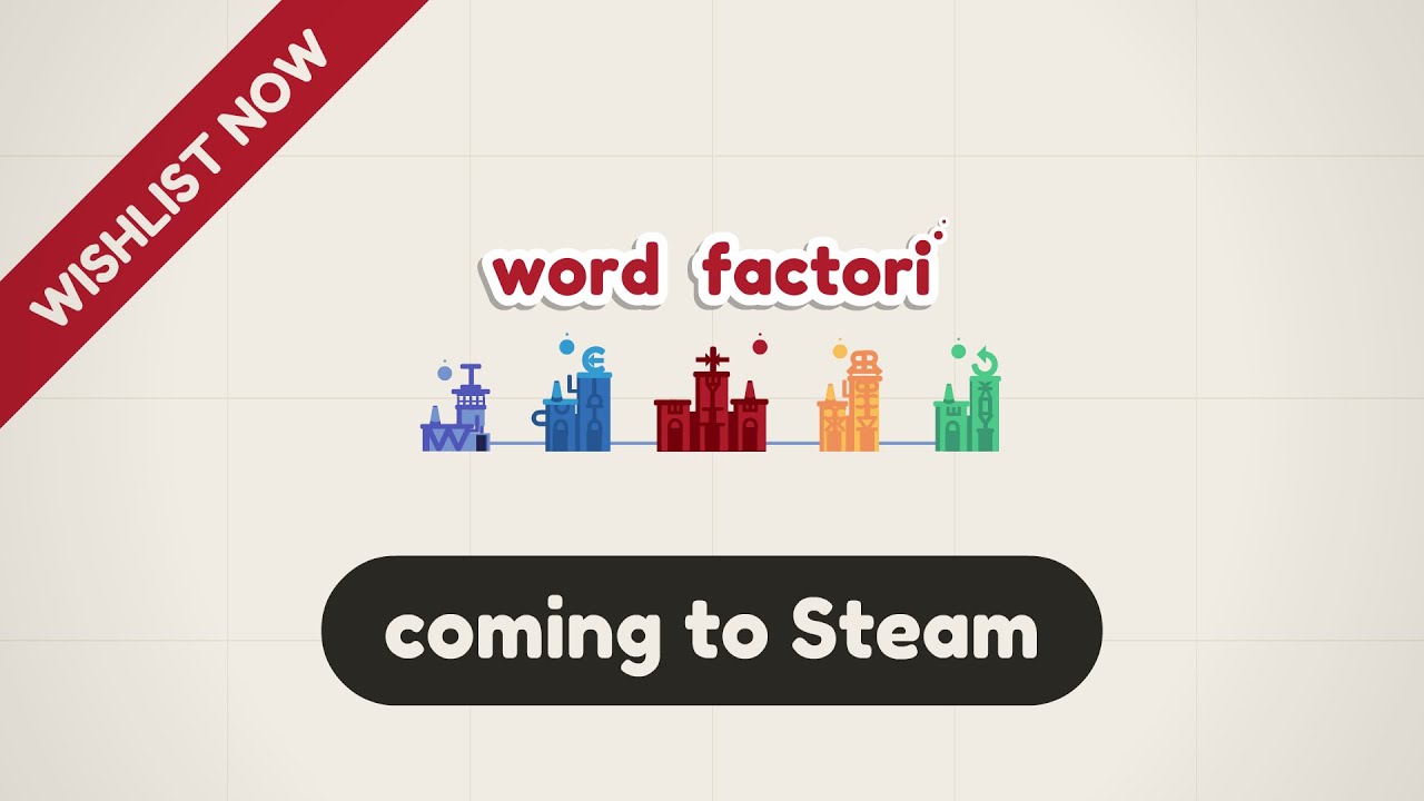 Word Factori Steam Announce Trailer (previously known as factori) - YouTube