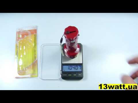 Обзор ручного аккумулятрного фонаря Yajia yj 0912