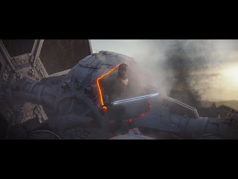 Moff Gideon use Dark Lightsaber for the first time - The Mandalorian Season One (2019)