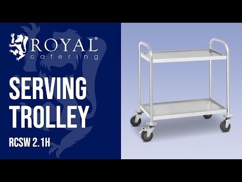 video - Serving Trolley - 2 shelves - up to 150 kg