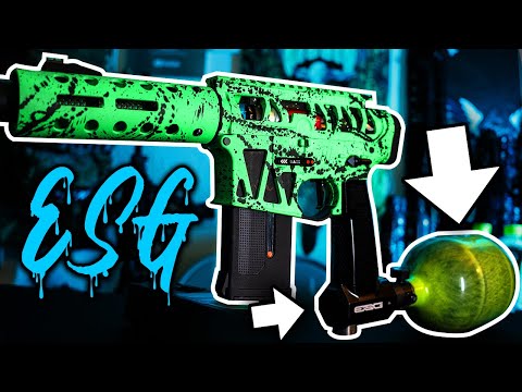 I Built a PAINTBALL GUN For AIRSOFT | Monk Customs ESG Speedsoft Build Guide