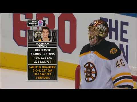 NHL   Nov.28/2010     Boston Bruins - Atlanta Thrashers