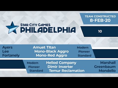 SCGPHILLY: Round 10 - Ayers, Lee, Fortanely vs Marshall, Greenbaum, Mondello | Team Constructed