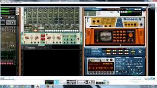 Video thumbnail for Envelope and LFO Merge Demonstration - Propellerhead Reason & Pulsar by Anthony's Music and Reason