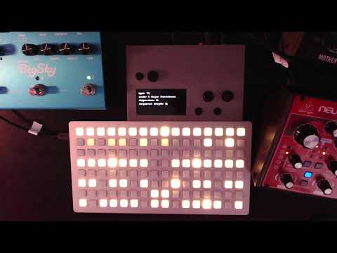 demo of QUENCE: a probabilistic midi sequencer for Norns and Grid