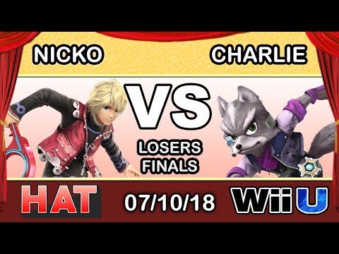 HAT 29 - FAD | Nicko (Shulk) Vs. Charlie (Bayonetta) Losers Finals - Smash 4