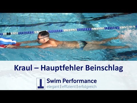 2 Hauptfehler beim Kraulbeinschlag - Tipps zum verbessern und wie man es richtig macht!