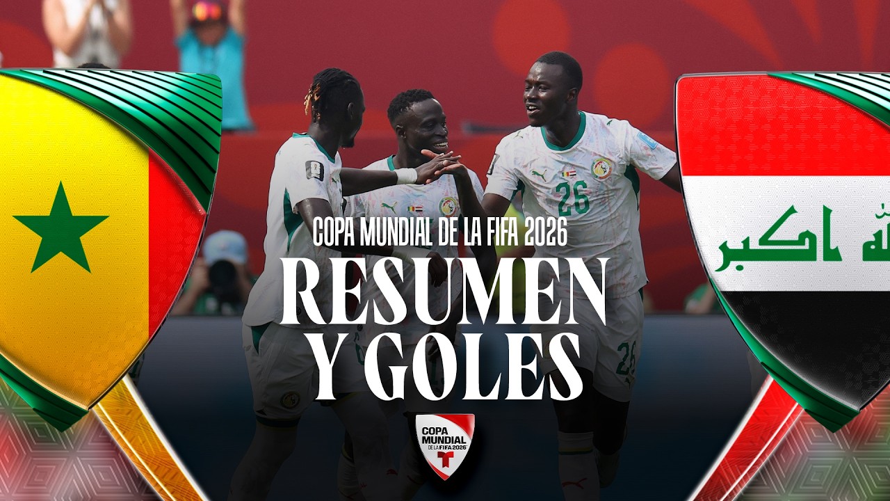 Resumen Senegal vs Irak