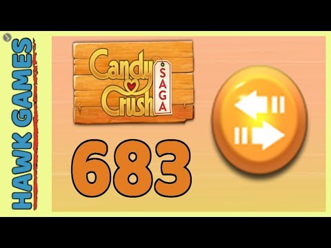 Candy Crush Saga Level 683 (Moves level) - 3 Stars Walkthrough, No Boosters