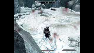 Skyrim Карстаг - Снежный великан