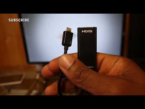 HDMI MHL cable not working with phone QUICK FIX!