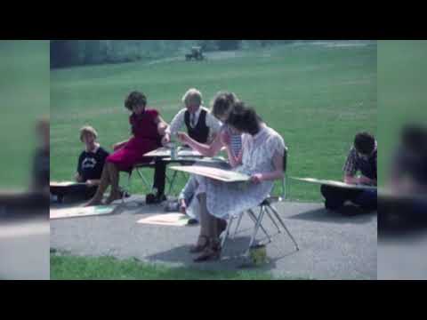 Wayland High school spring of 1982.  Judy Ritz's art class.