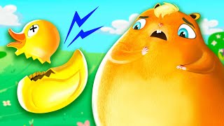 Oh No! The Duck Is Broken | Kids Cartoon | Hamster | Dog | Cat |  Funny Animated