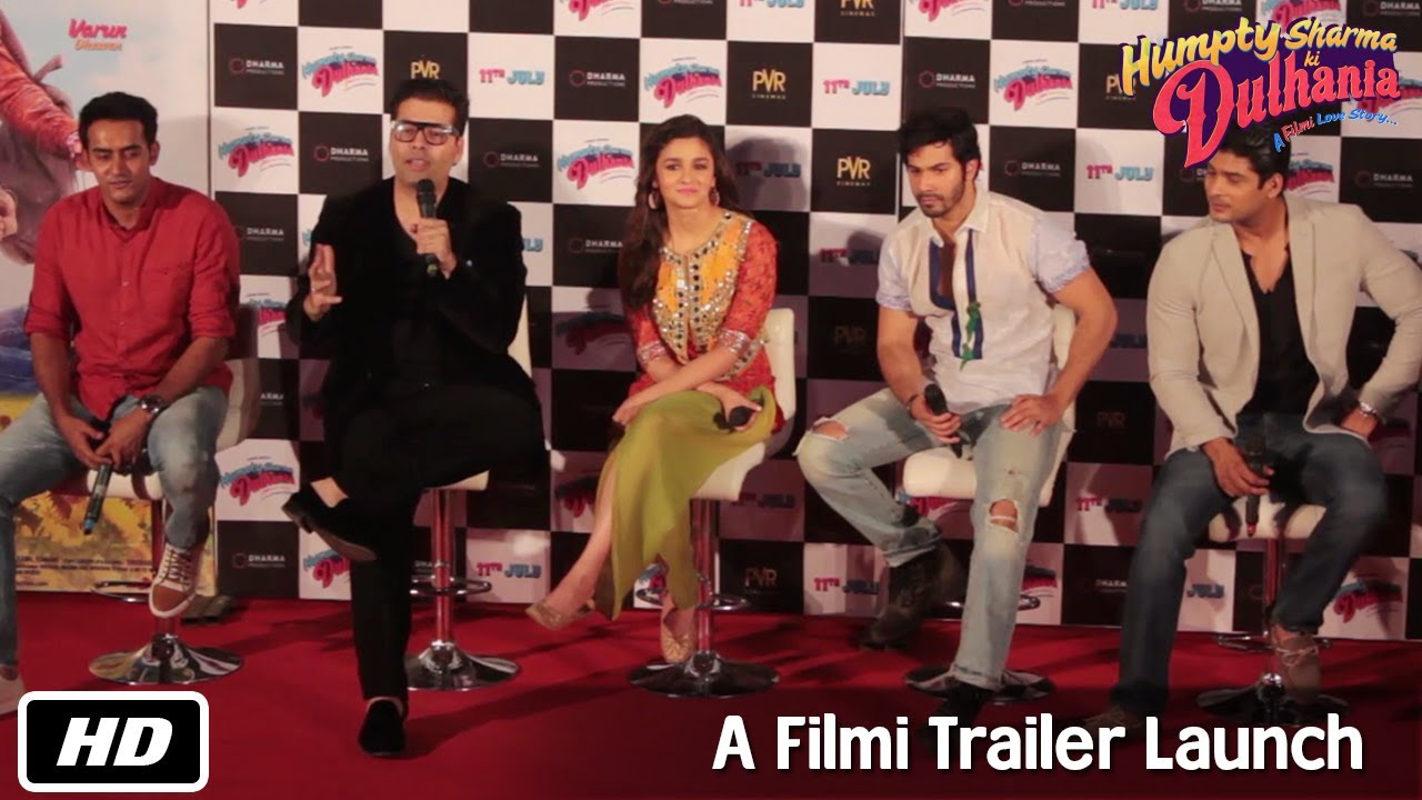 Humpty Sharma Ki Dulhania - A Filmi Trailer Launch