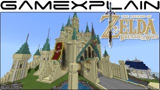 Breath of the Wild's Hyrule Castle Recreated in Minecraft; Showcased on Nintendo Twitter