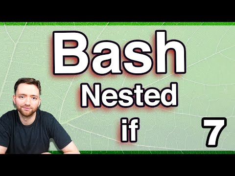 Nested if Statements Bash Programing Tutorial 7