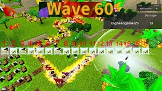 INFINITE EXTREME WAVE 60 SOLO + 1 BILHAO DAMAGE NO ALL STAR TOWER DEFENSE