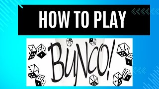 Bunco Instructions