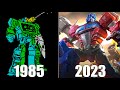 Evolution Of Transformers Games 1985 2023