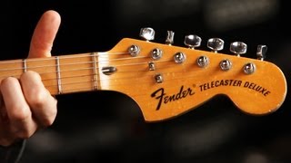 Video thumbnail for Fender Telecaster Deluxe Basics | Guitar Setup by Howcast