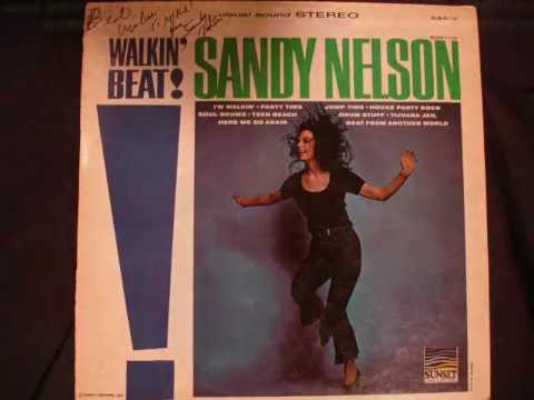 Sandy Nelson at his best!!!   Amazing rare drum solo!!!!!!!!!!