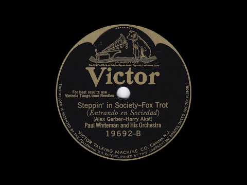 1925 Paul Whiteman - Steppin' In Society