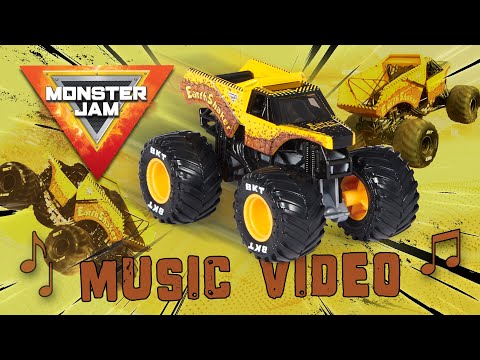 Earth Shaker Fan Music Video 🌎🎶 | Monster Jam Trucks Song #7
