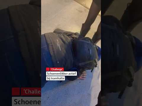 🤨 Schoenenlikker actief #rtvutrecht #ijsselstein #schoenenlikker