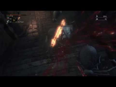 Bloodborne - Nightmare of Mensis: Kill All Spiders (Small & Giant) Pebble Lure Technique Gameplay