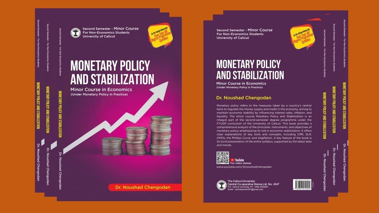 BOOK-MONETARY POLICY AND STABILIZATION-MINOR COURSE IN ECONOMICS-SECOND SEMESTER-CALICUT UNIVERSITY
