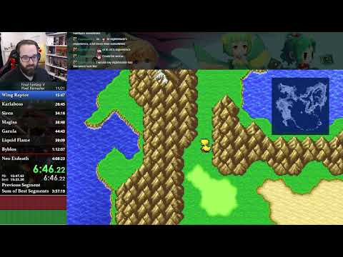 FFV Pixel Remaster Any% Glitchless Speedrun (4:04:32)