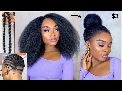 Oddio 😱 crochet twist ha fatto proprio questo! Come realizzare all'uncinetto dei capelli naturali...